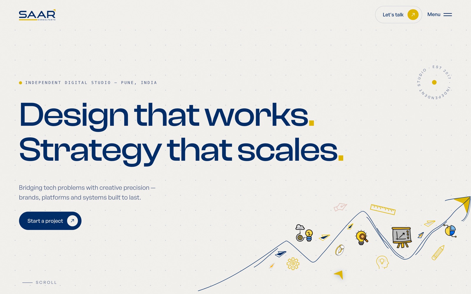 Design & Consulting Agency Site — visual 6