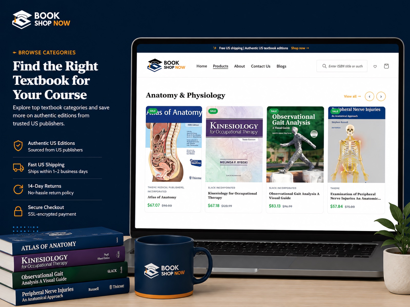 Online Bookstore — visual 1