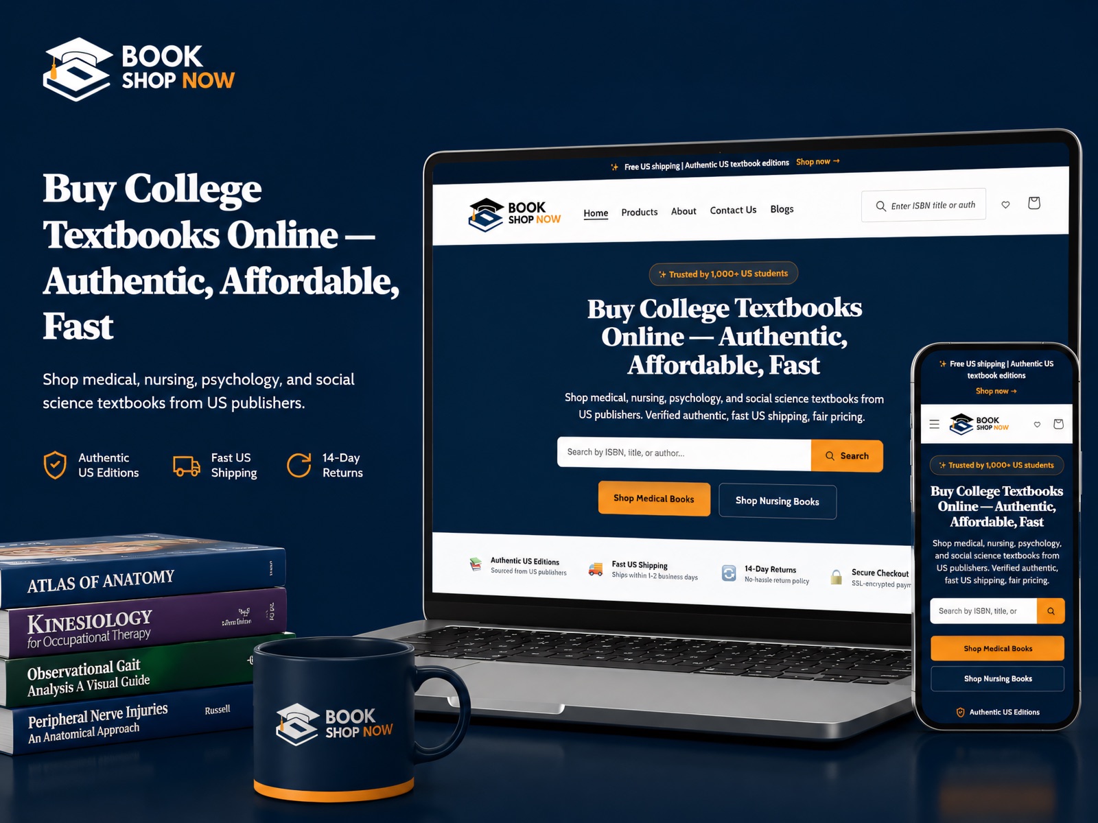 Online Bookstore — case study cover