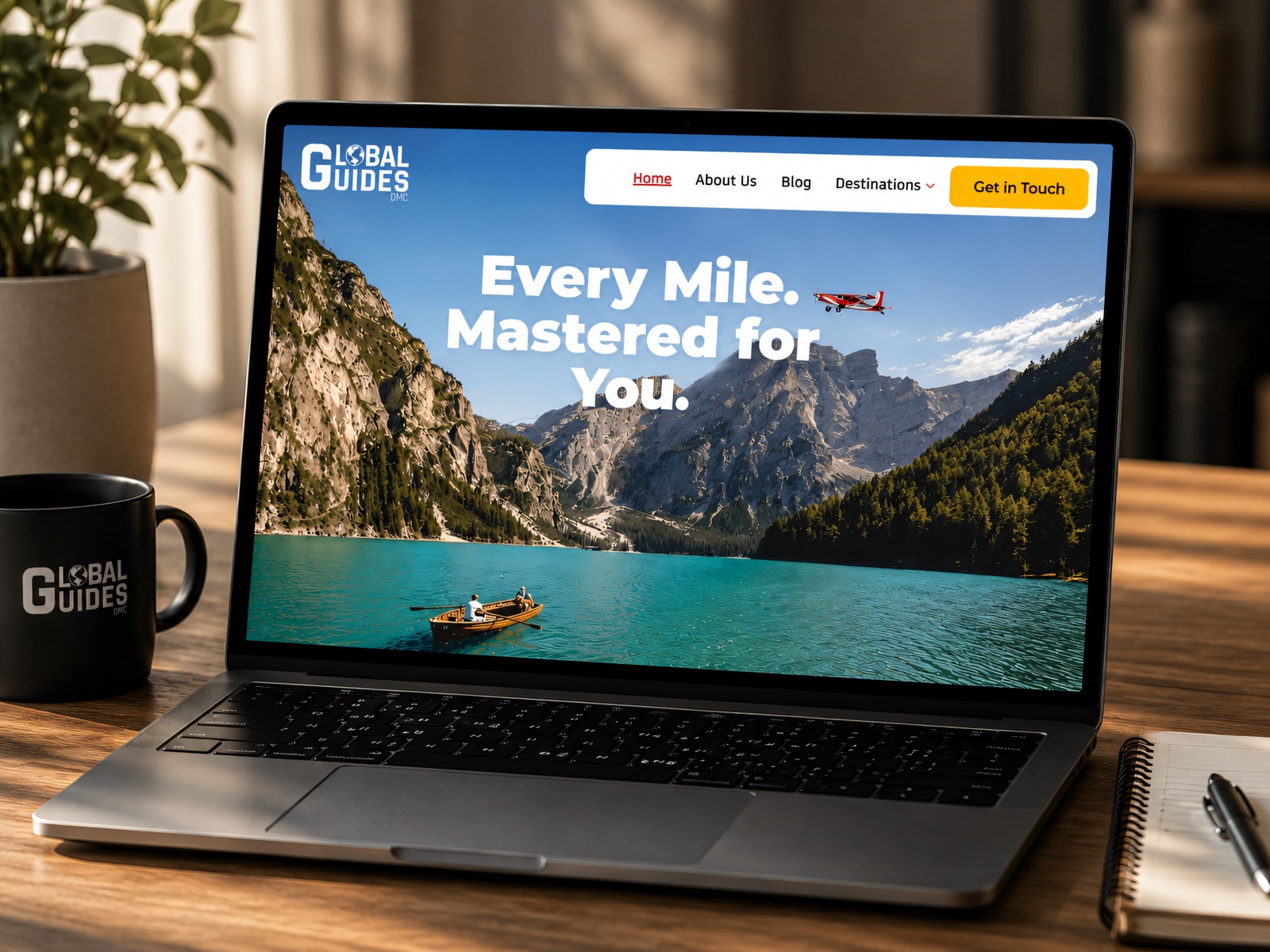 Travel Website — visual 1