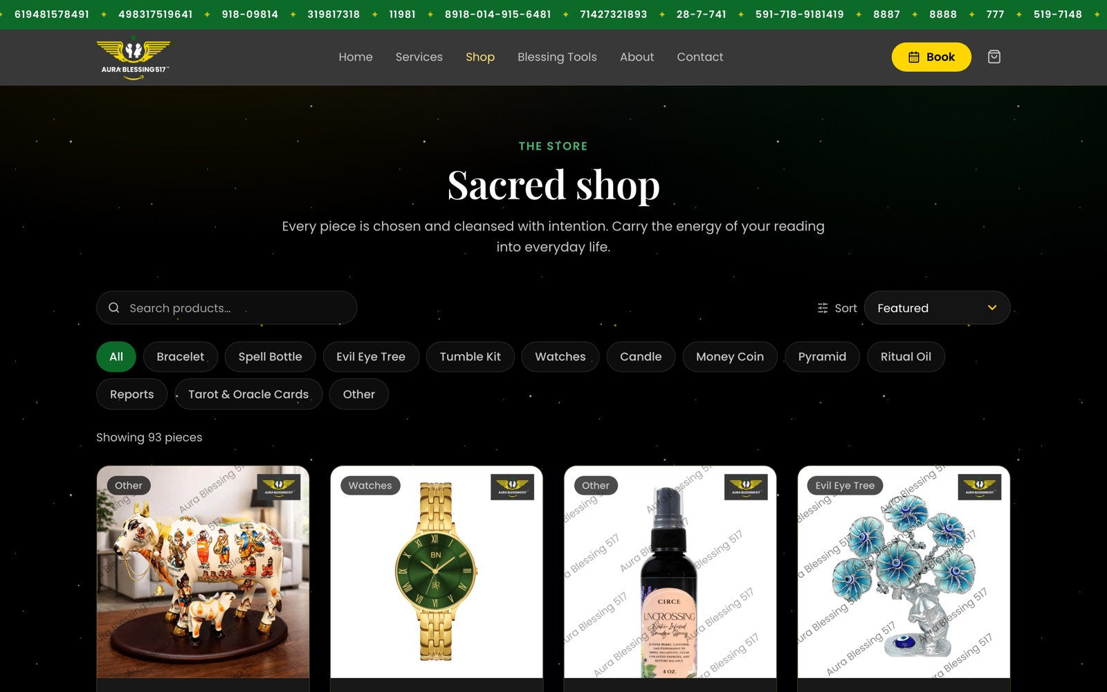Wellness E-commerce & Booking Site — visual 6